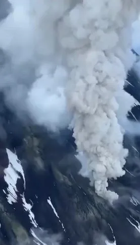 Did the Krasheninnikov Volcano Just Erupt in Kamchatka for the First Time?