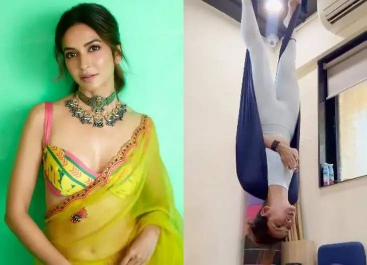 Kriti Kharbanda Expands Her Horizons with Yoga Aasanas