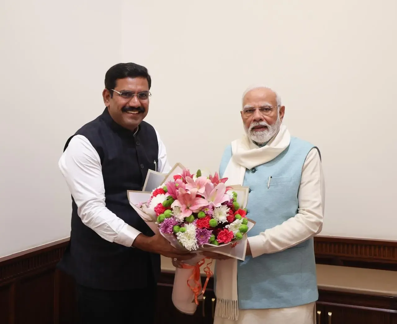 Karnataka BJP President Marks One Year in Office; Seeks Blessings from PM Amid Leadership Speculations