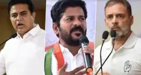 K.T. Rama Rao Questions Rahul Gandhi's Courage to Act Against Telangana CM for 'Secret' BJP Meeting