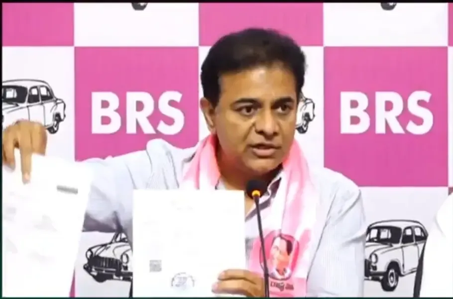 KTR Alleges Rs 10,000 Crore Scam Involving Hyderabad University Land