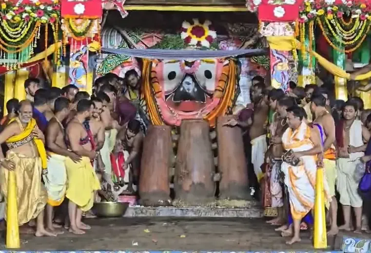 क्या लाखों भक्तों ने शांतिपूर्ण तरीके से अधारा पाना और नीलाद्री बीजे का दिव्य अनुष्ठान देखा?