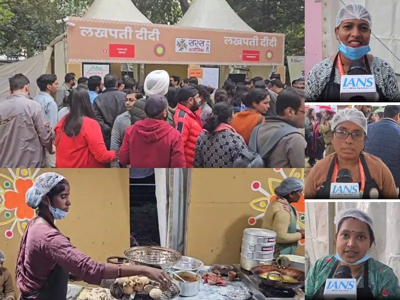 Culinary Wonders of 'Lakhpati Didis' Featured at Delhi's Food Festival