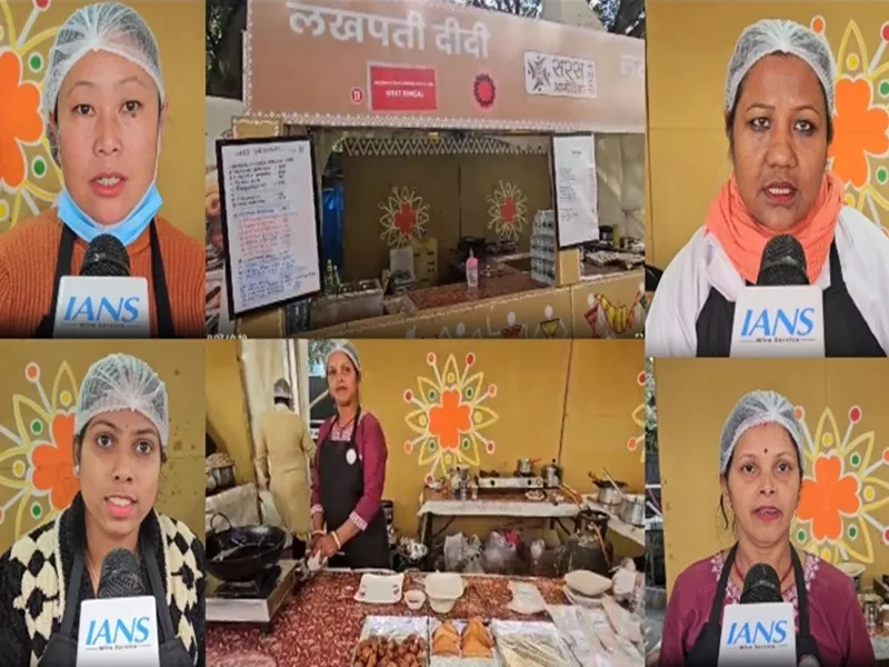 ‘Lakhpati Didis’ Shine at the Saras Food Festival in Delhi