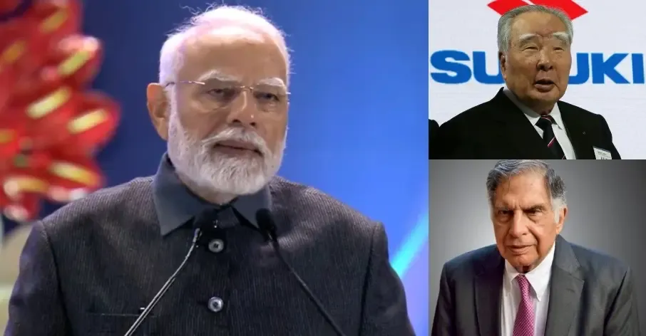 The Enduring Influence of Ratan Tata and Osamu Suzuki in the Mobility Sector: Insights from PM Modi