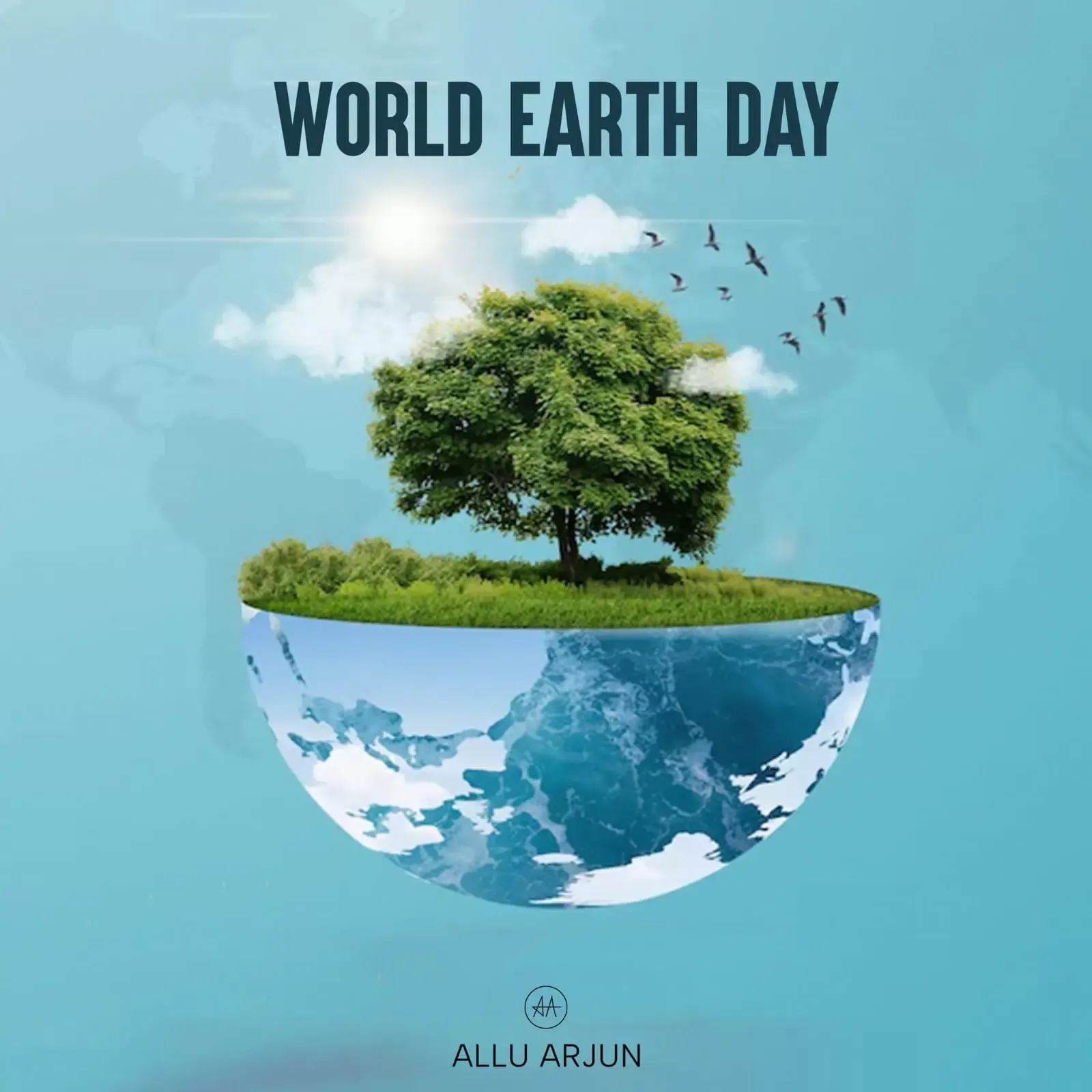 Allu Arjun Calls for a Sustainable Future on Earth Day