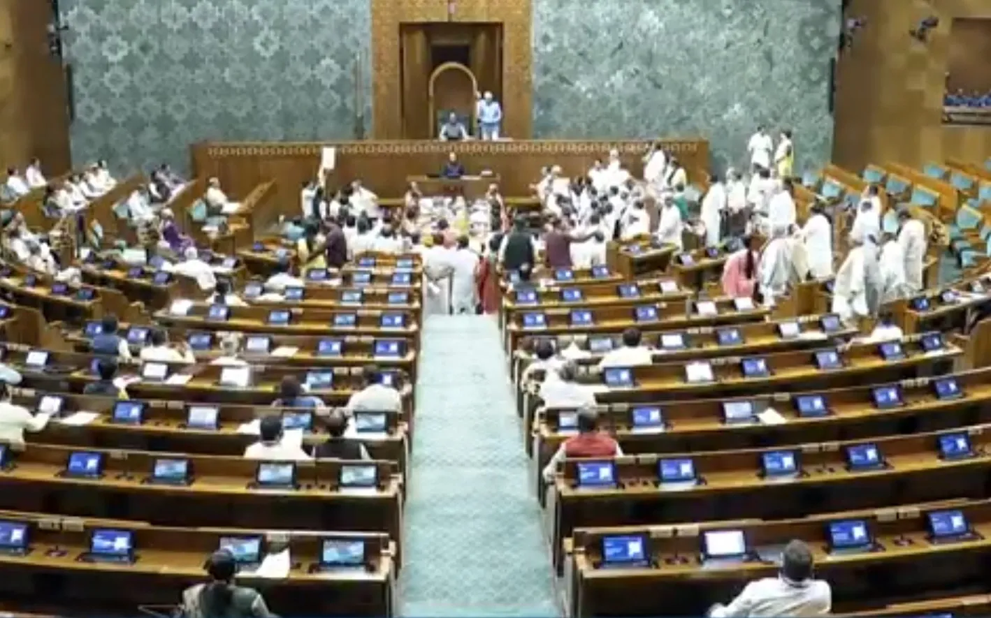 Why Was the Lok Sabha Adjourned Until 2 PM Amid Protests Over Bihar's Voter Roll Revision?