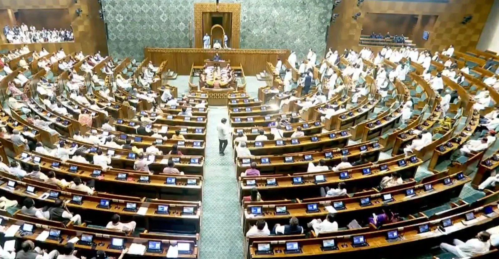 Why Was the Lok Sabha Adjourned Until 2 PM Amidst Opposition Protests?