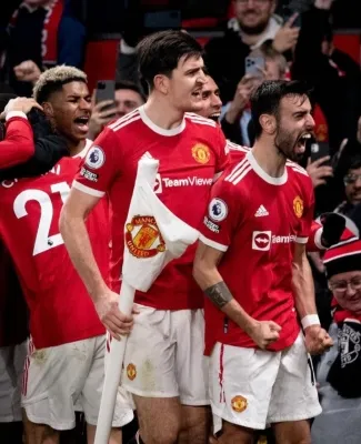 Lyon's Early Celebrations Prompted Manchester United's Stunning Comeback: Maguire