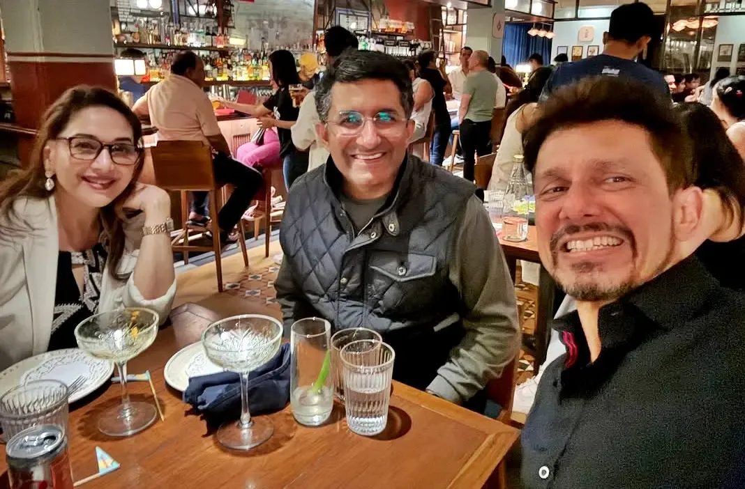 Madhuri Dixit Revels in Quality Time with Her Husband