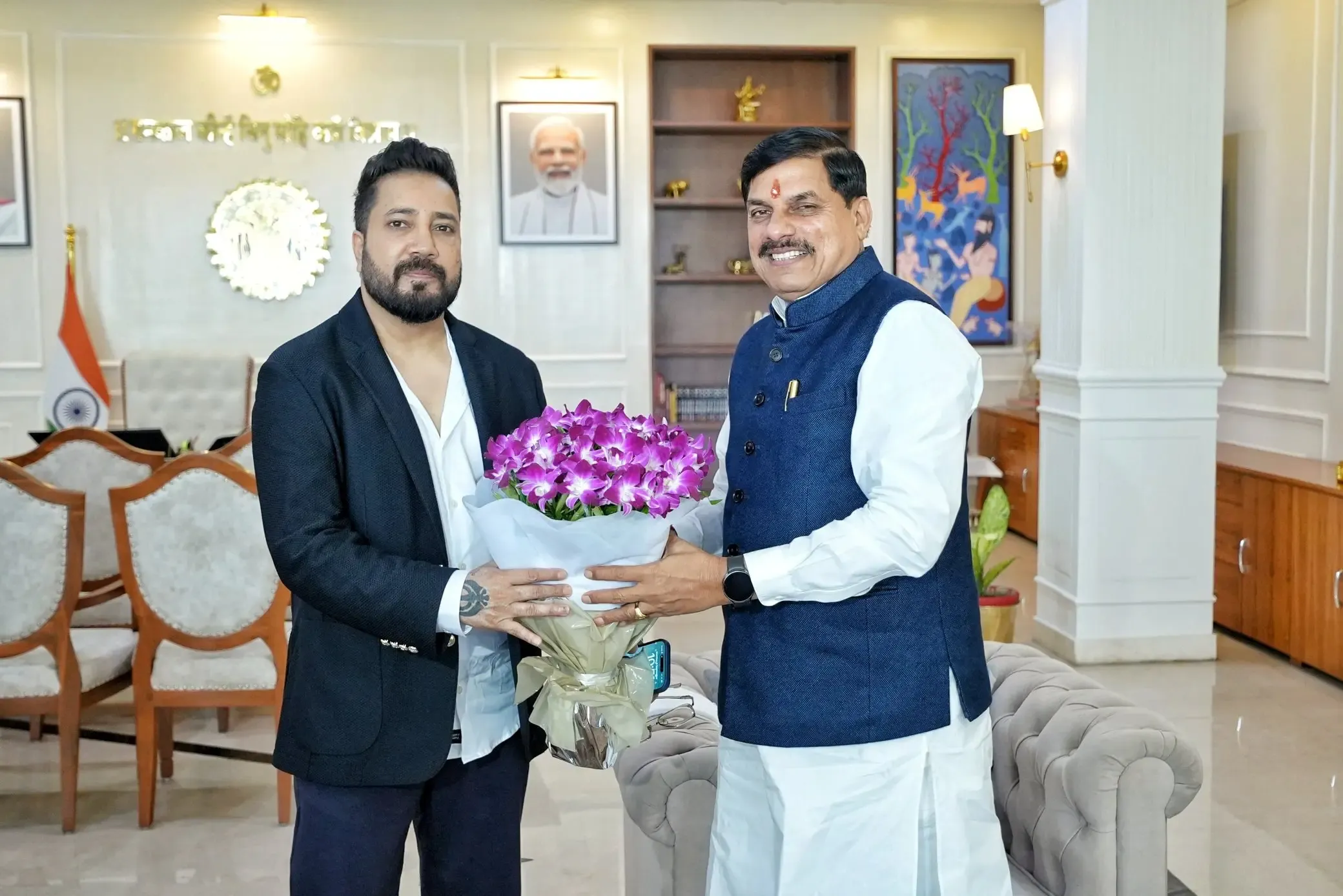 क्या मीका सिंह ने मध्य प्रदेश के सीएम से मिलकर नशे के खिलाफ उठाए गए कदमों की सराहना की?