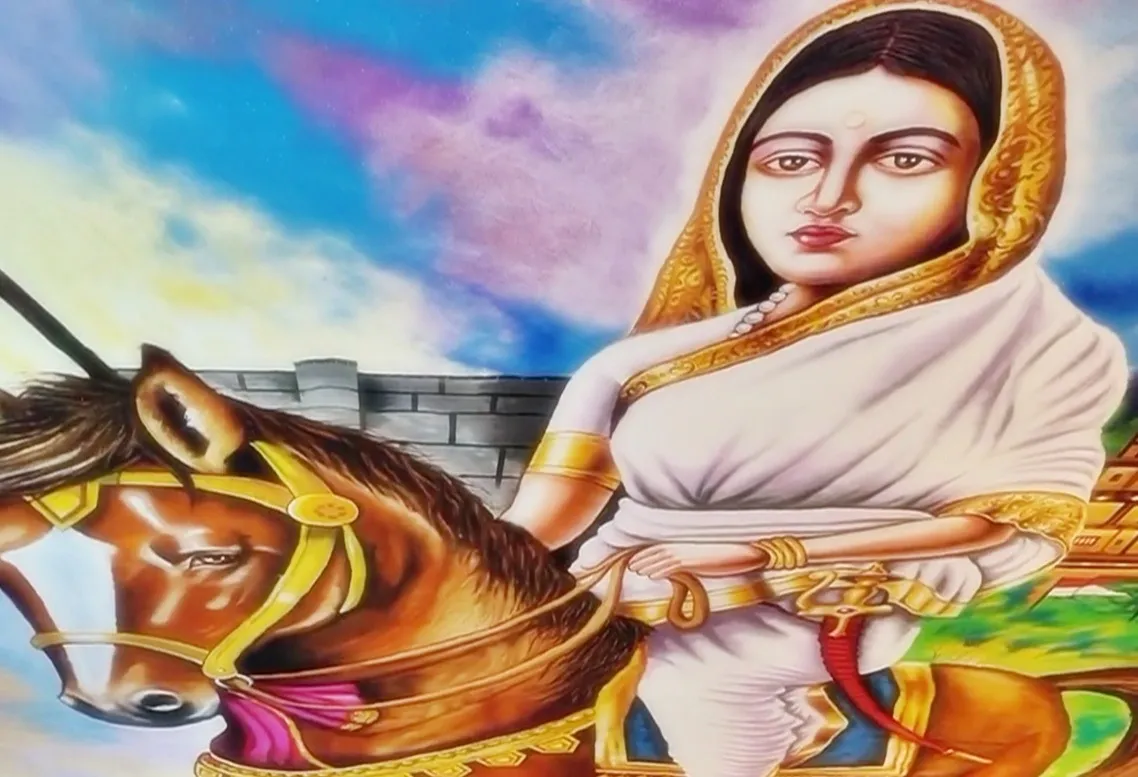 How Did a Maha Artist Create a Rangoli Using Four Tonnes of Powder to Honor Ahilya Devi Holkar's 300th Birth Anniversary?