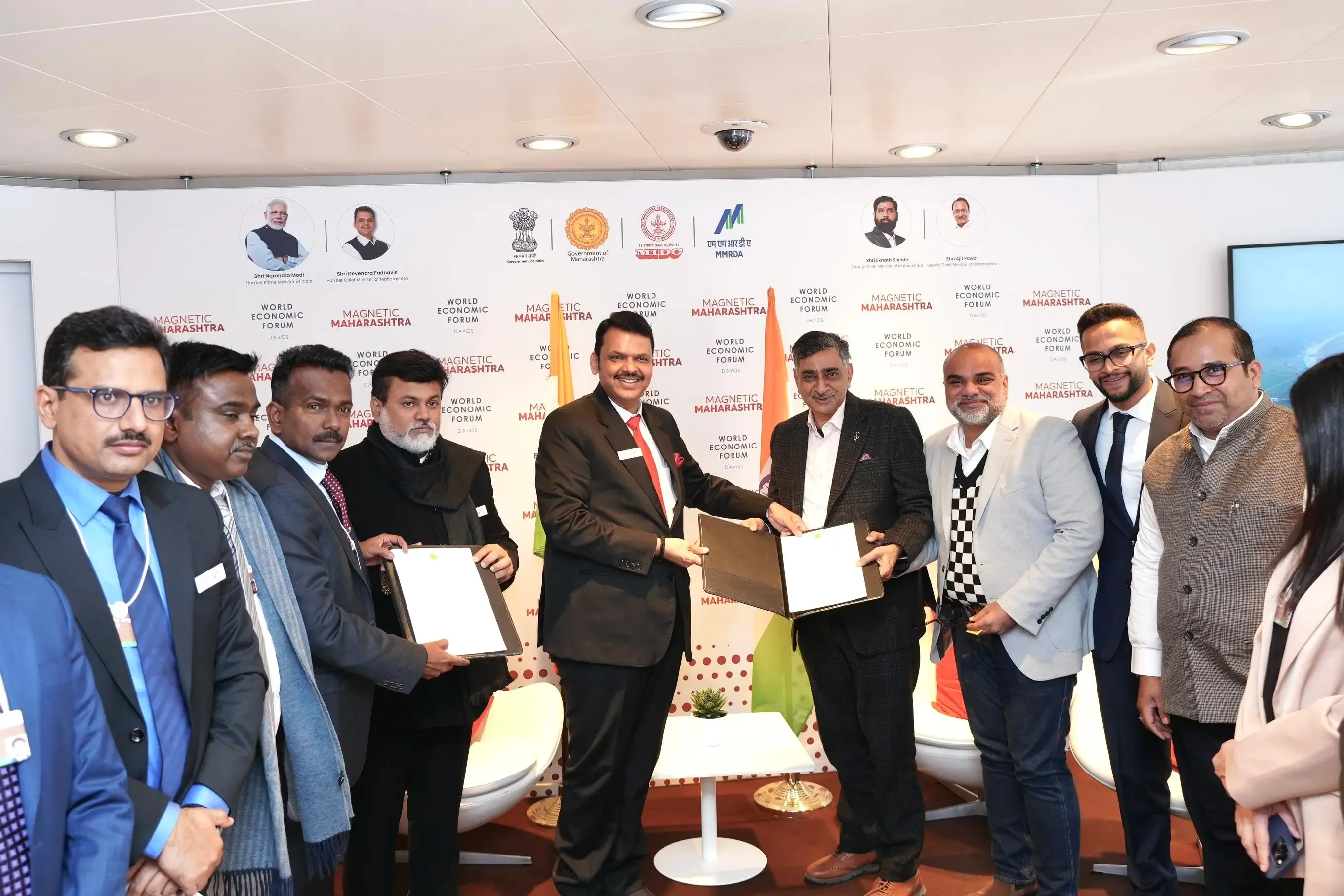 Maharashtra Government Signs MoUs for Rs 50,750 Crore Investment at Davos
