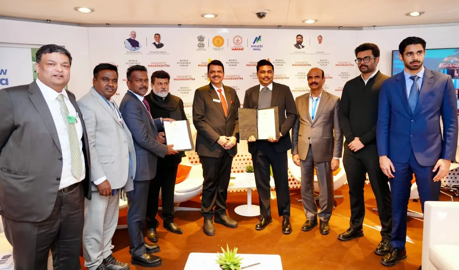 Maharashtra Government Finalizes 31 MoUs for Investment Amounting to Rs 6,25,457 Crore at Davos