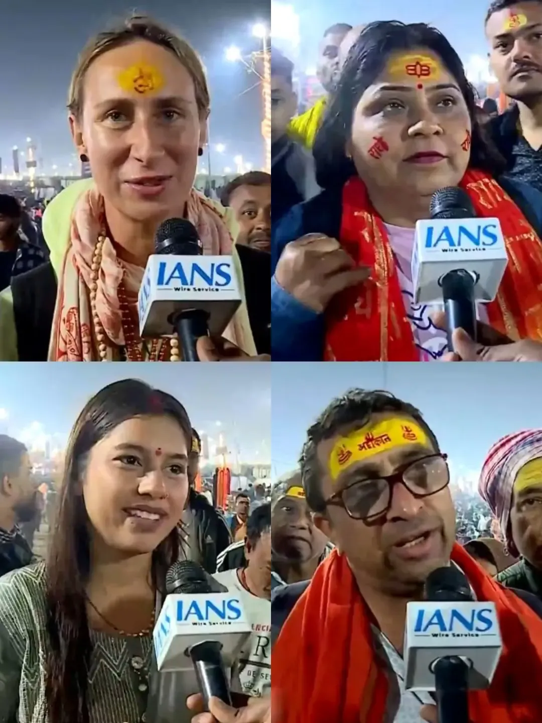 Massive Influx of Devotees at Sangam During Maha Shivratri 2025