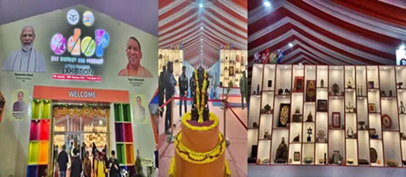 Maha Kumbh: Unique Carpets from Kushinagar and Glass Toys from Firozabad Shine at ODOP Exhibition