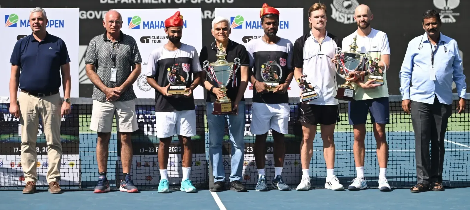 Maha Open ATP Challenger: Jeevan and Prashanth Clinch Doubles Title