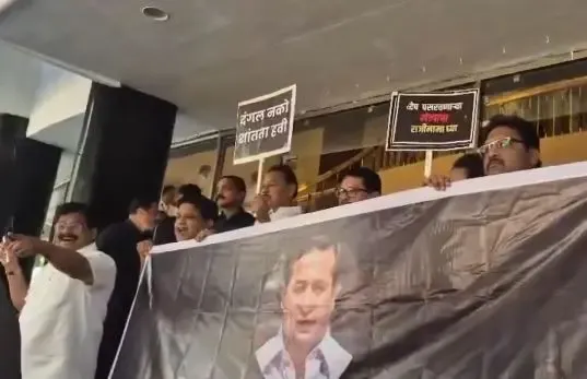 Maharashtra Opposition Demands Dismissal of Minister Nitesh Rane for Controversial Statements