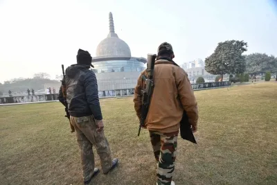 Heightened Security at Mahabodhi Temple Following Bomb Threat