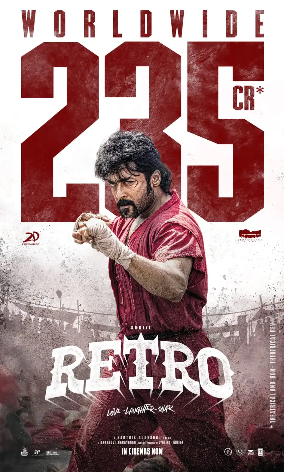Did the Makers of Suriya's 'Retro' Just Thank Audiences for Grossing ₹235 Crore Worldwide?