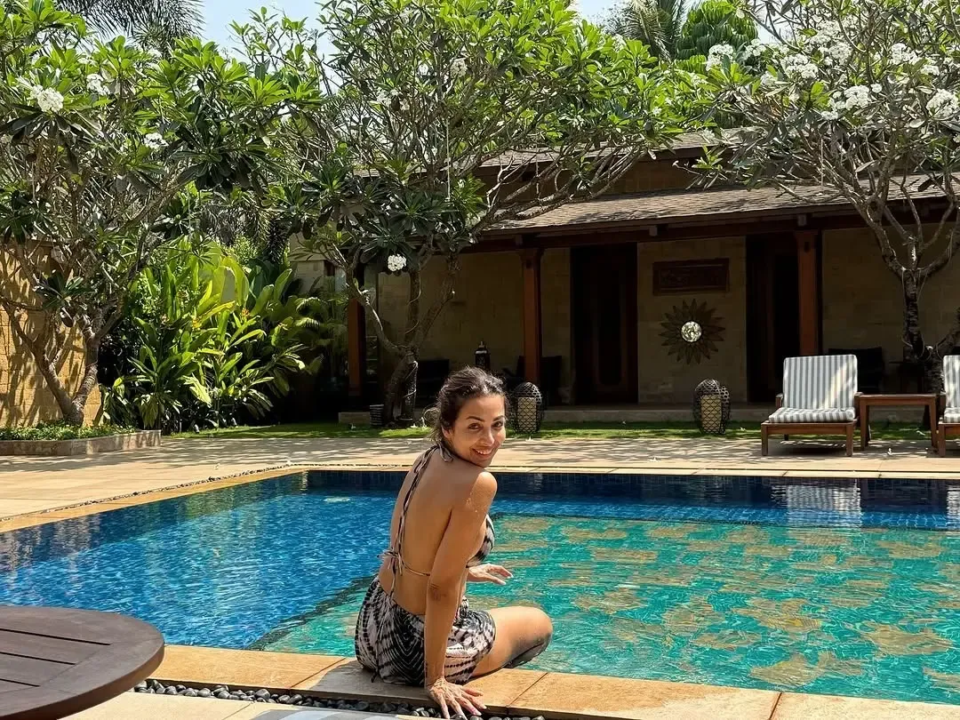 Malaika Arora Celebrates Self-Acceptance in Gorgeous Pool Photo