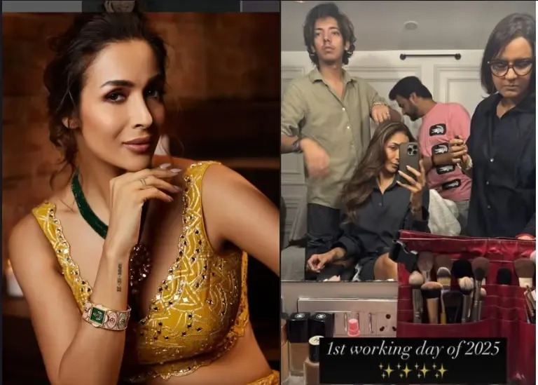 Malaika Arora Unveils Her First Day at Work in 2025