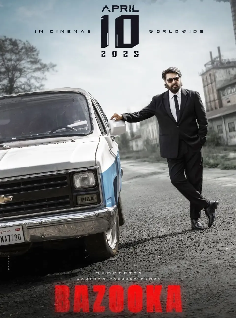 Mammootty's Bazooka Set for April 10 Release