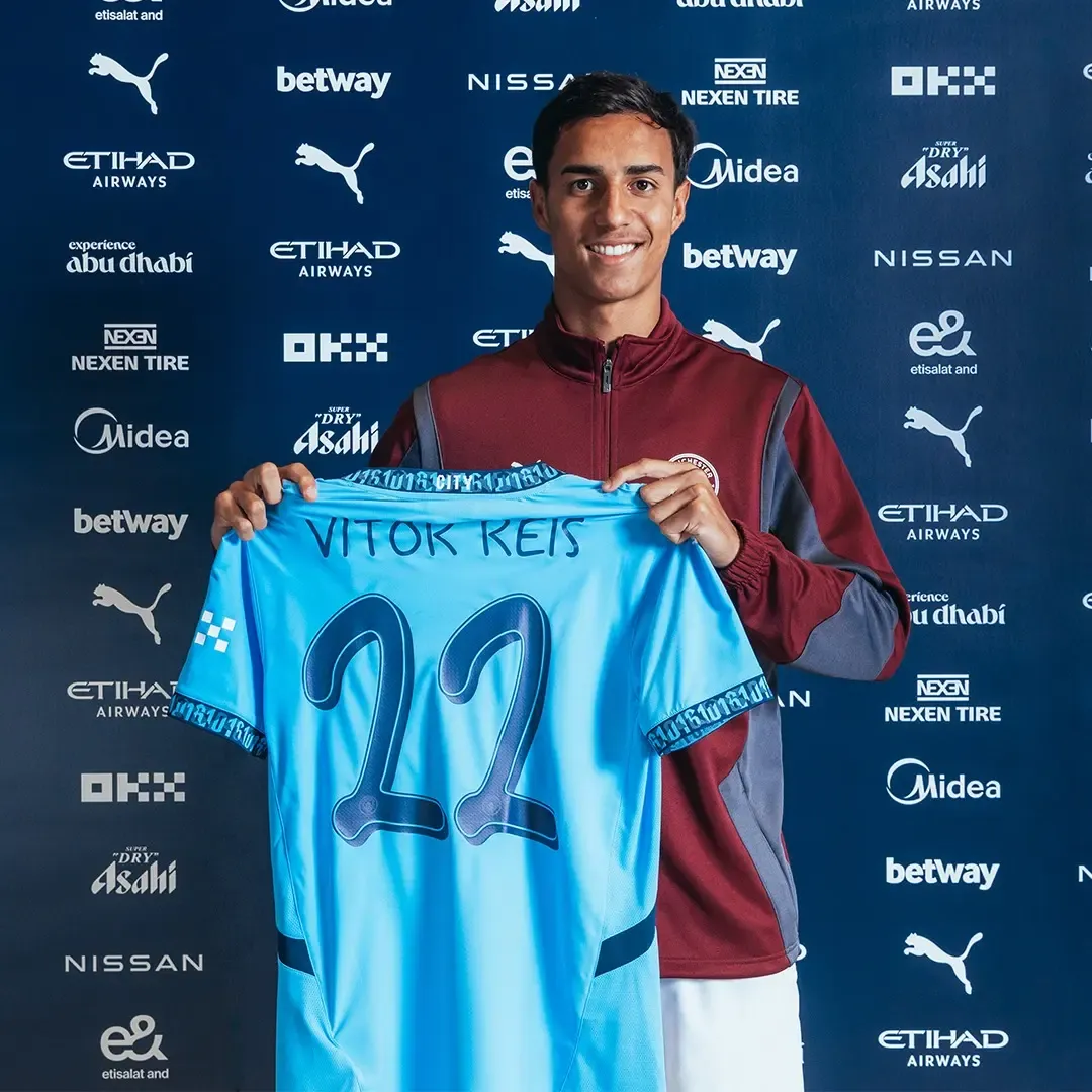 Manchester City Secures Vitor Reis from Palmeiras with 4.5-Year Contract