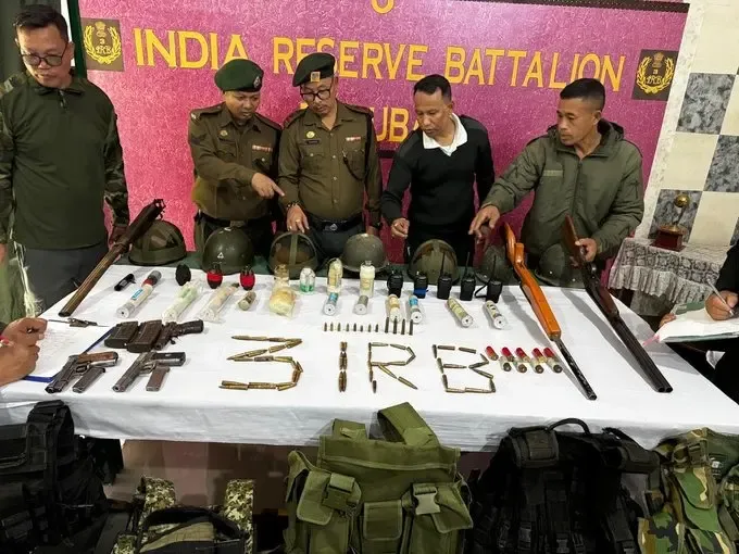 Manipur: 48 Additional Looted Weapons Returned to Police