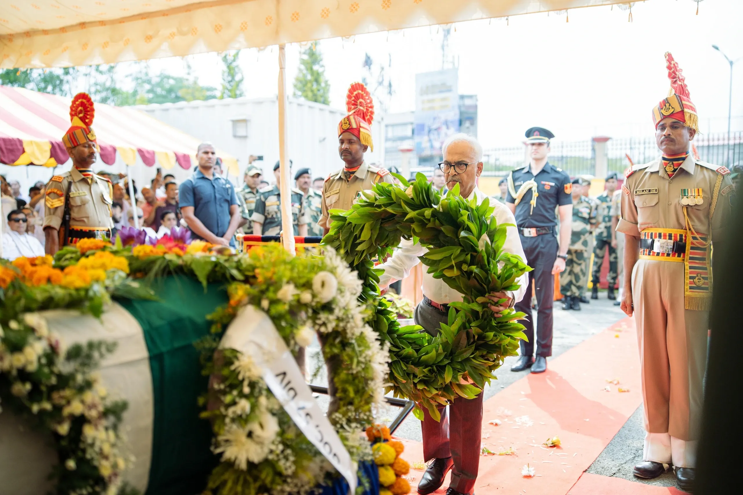How Did Manipur Honor the BSF Jawan Martyred by Pakistani Fire?
