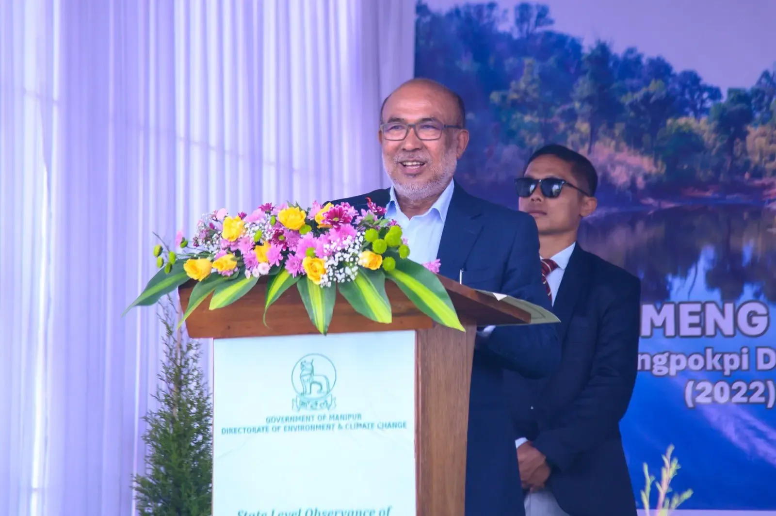 Manipur Chief Minister Voices Concerns on Environmental Issues