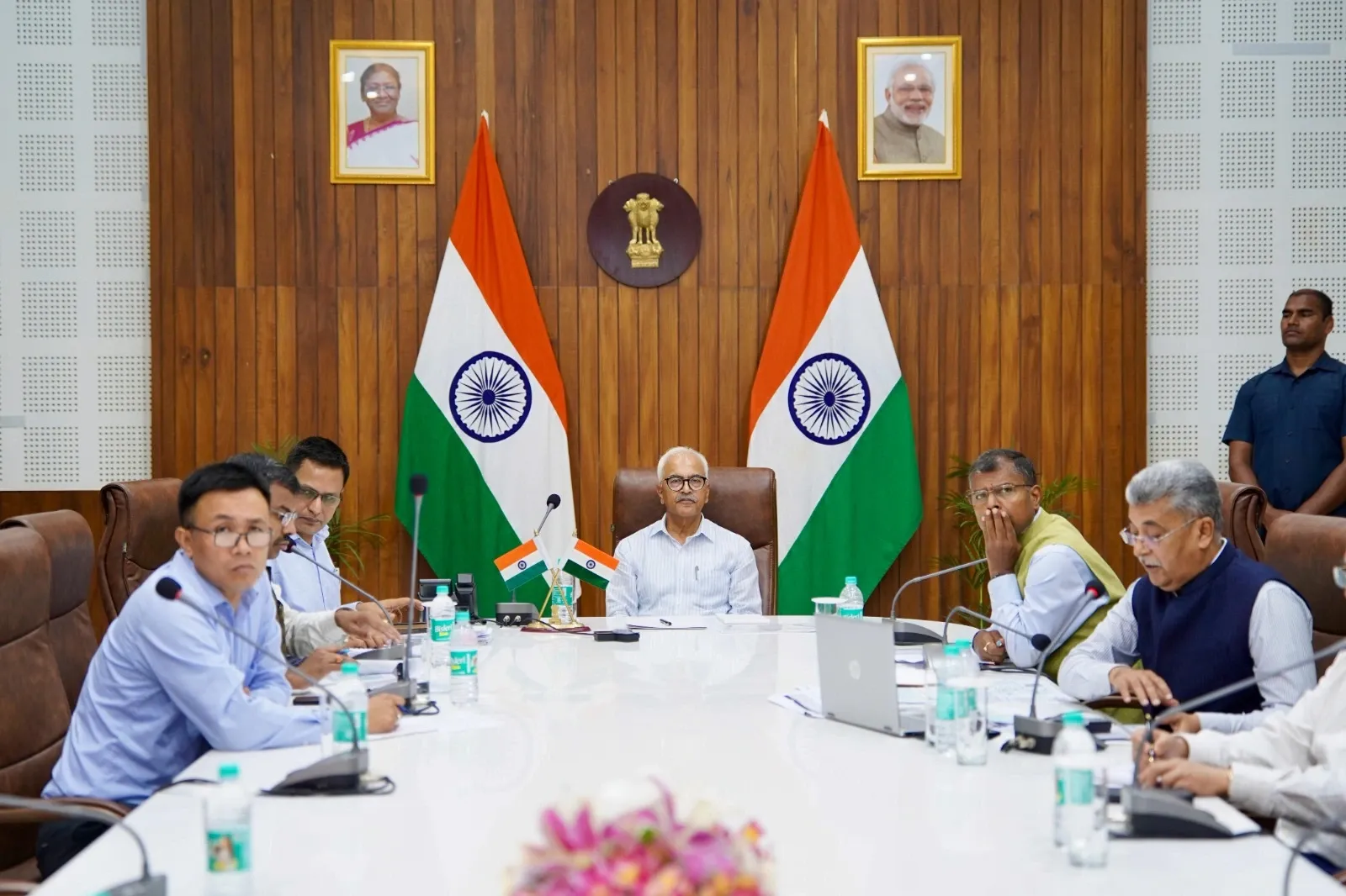 What Actions is the Manipur Governor Taking on National Highway Projects?