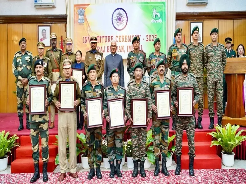 Manipur Governor Acknowledges Forces' Contribution to Peace and Security