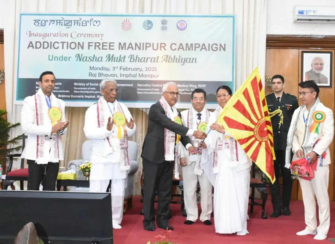 Manipur Governor Initiates Statewide Campaign Against Drug Addiction