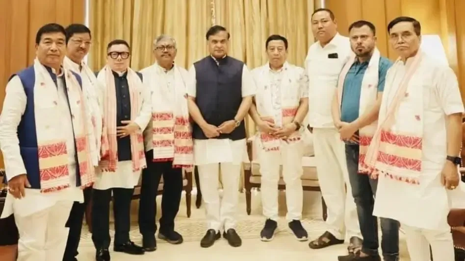 Manipur Legislators Address Political Crisis with Assam's Chief Minister