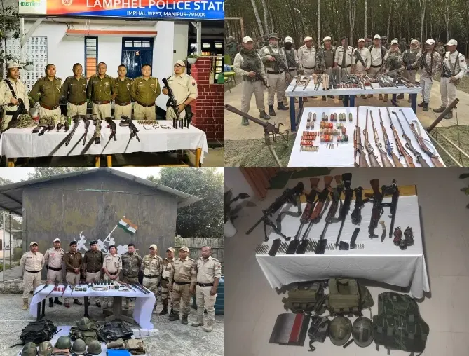 Manipur: A Total of 690 Looted and Illegal Arms Returned to Security Forces in 10 Days