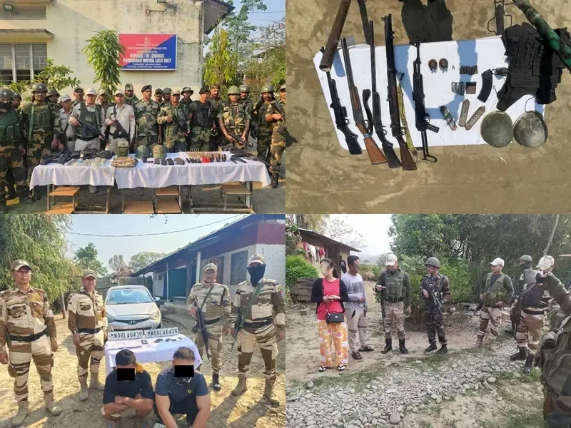 Manipur Police Apprehend 5 Militants, 3 Smugglers, and Confiscate Drugs Worth Rs 2 Crore