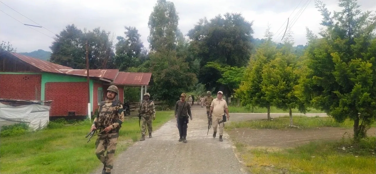 Did Manipur Police Launch a Large-Scale Search Operation to Identify Foreign Nationals?