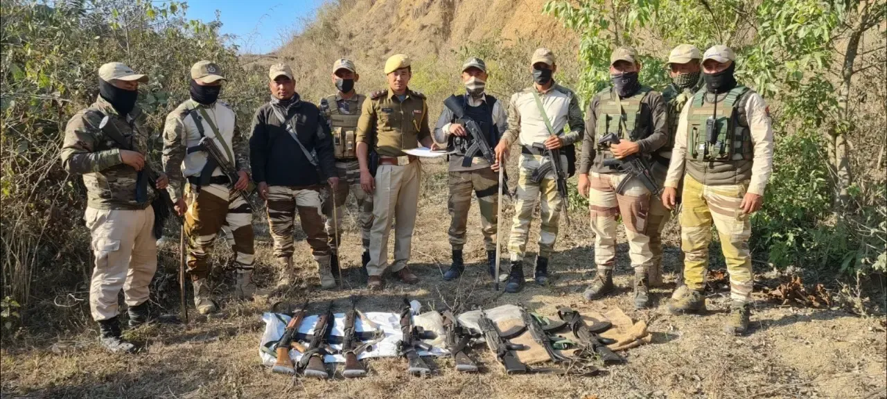 Manipur Police Retrieve Most of the Stolen Arms and Ammunition from February 8 Incident