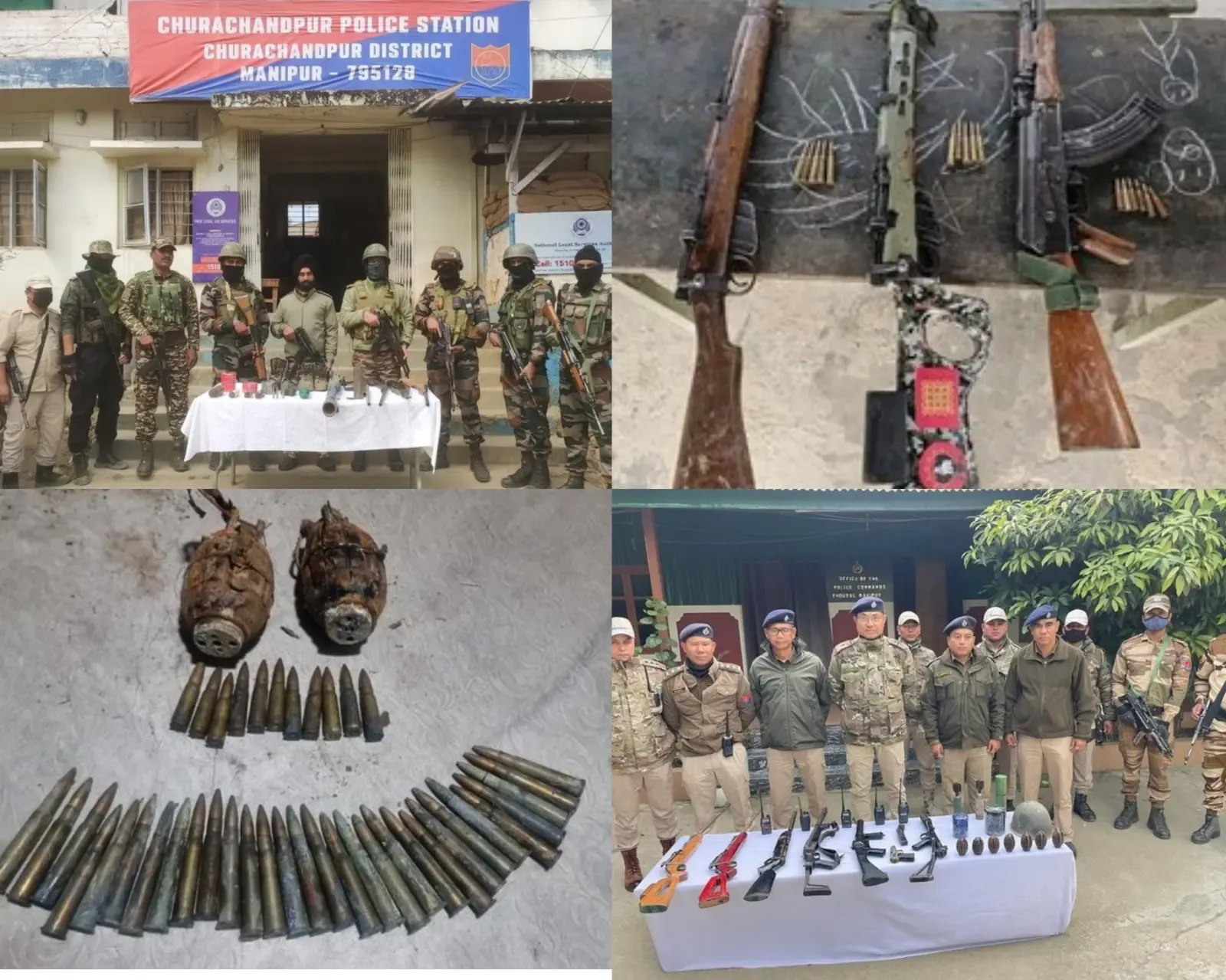 Manipur: Ongoing Return of Stolen Arms and Ammunition Post Governor's Request
