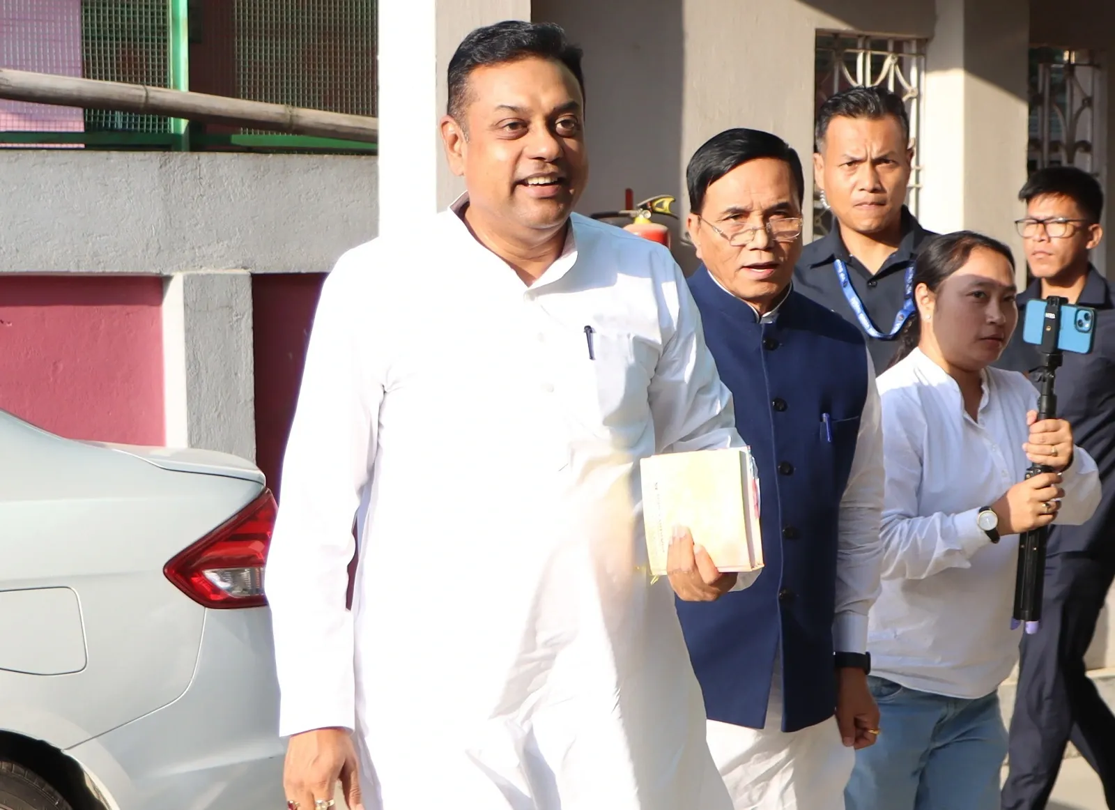 What are Sambit Patra's plans for Manipur's leadership?