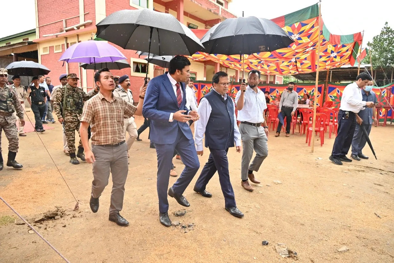 What Resettlement Plans Are Being Assured to Displaced People in Manipur?