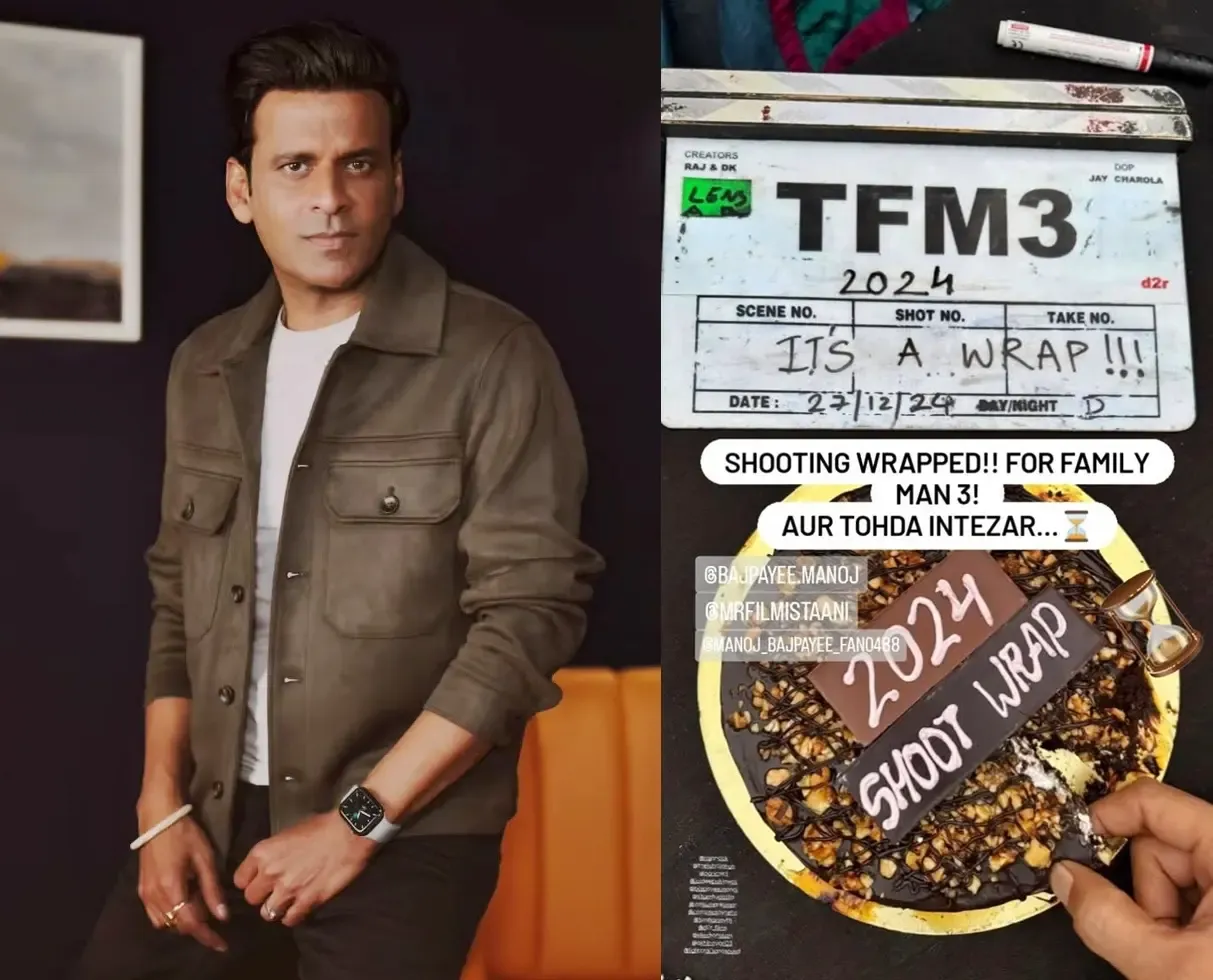 Manoj Bajpayee Completes Filming for Season 3 of 'The Family Man'