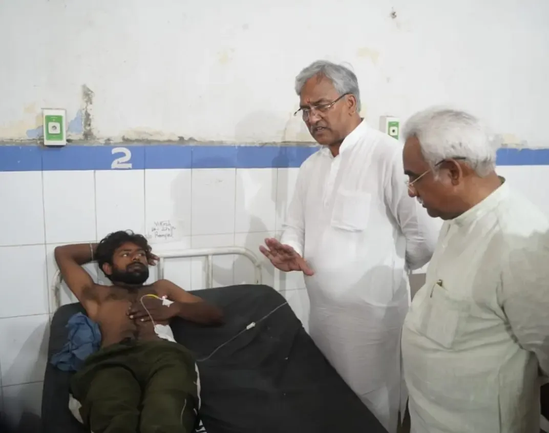 मनसा देवी भगदड़: त्रिवेंद्र सिंह रावत और गणेश जोशी ने घायलों से मुलाकात की?