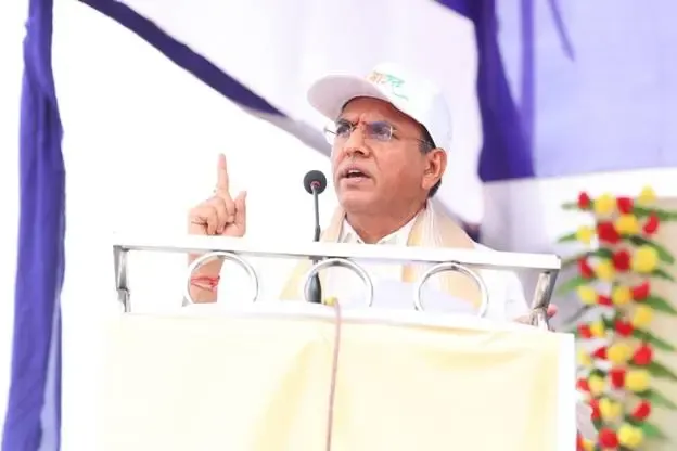 Mansukh Mandaviya leads 'Jai Bhim Padyatra' in Patna, asks youth to achieve Viksit Bharat