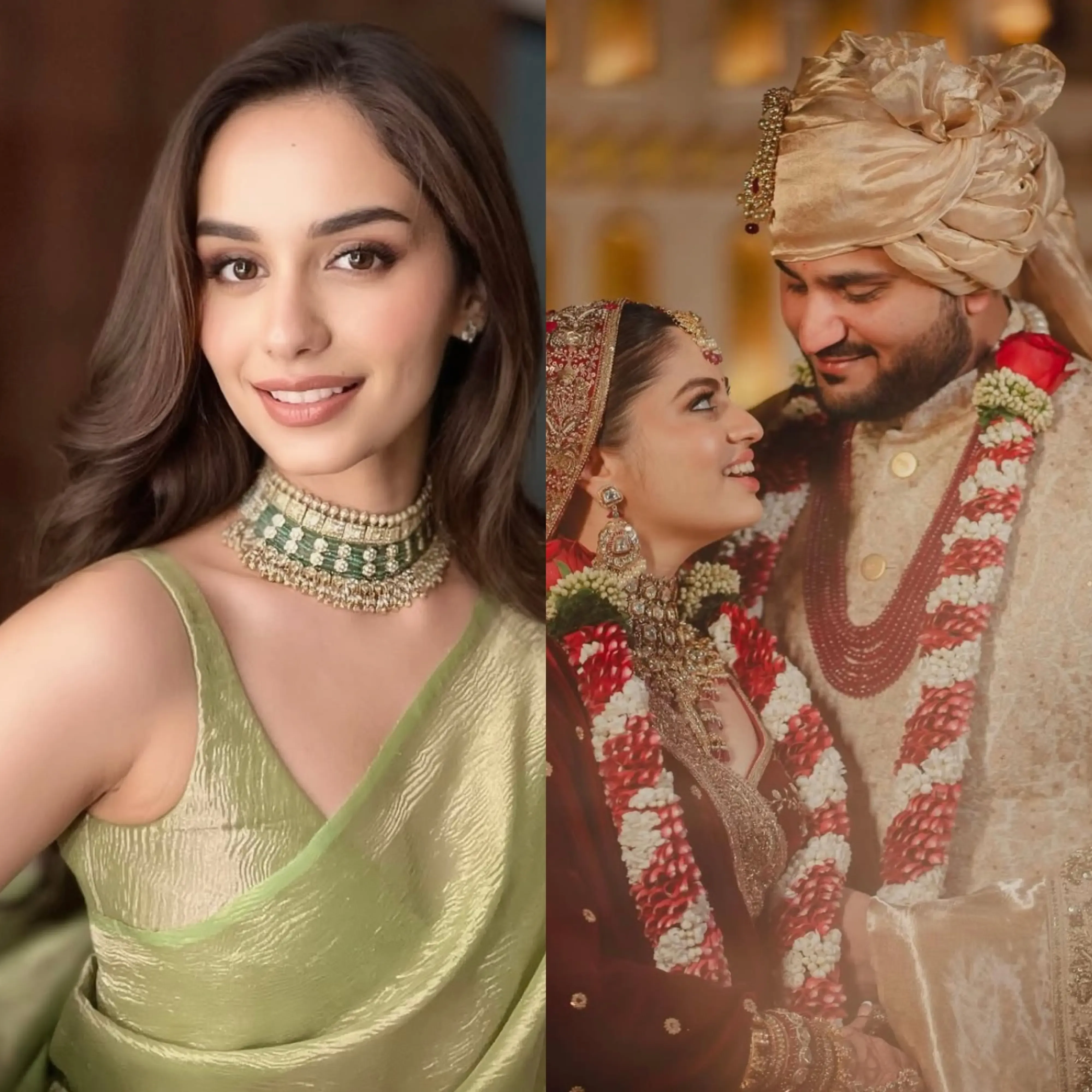 Manushi Chhillar Celebrates Jeet Adani and Diva's Union