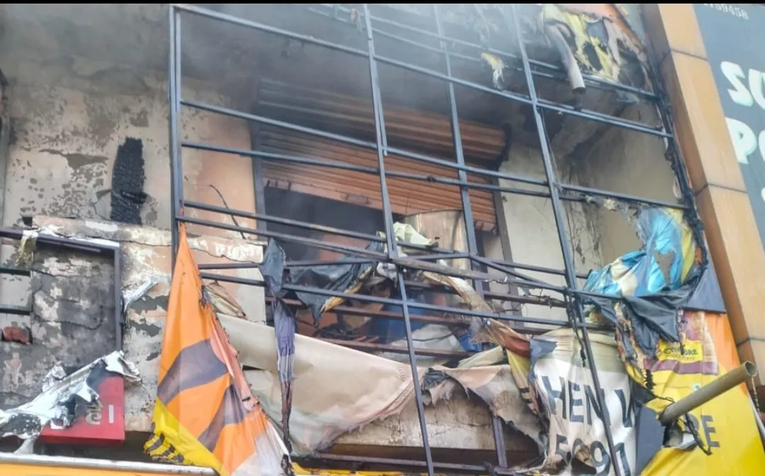 What Caused the Massive Fire on Gurudwara Road in Gurugram?