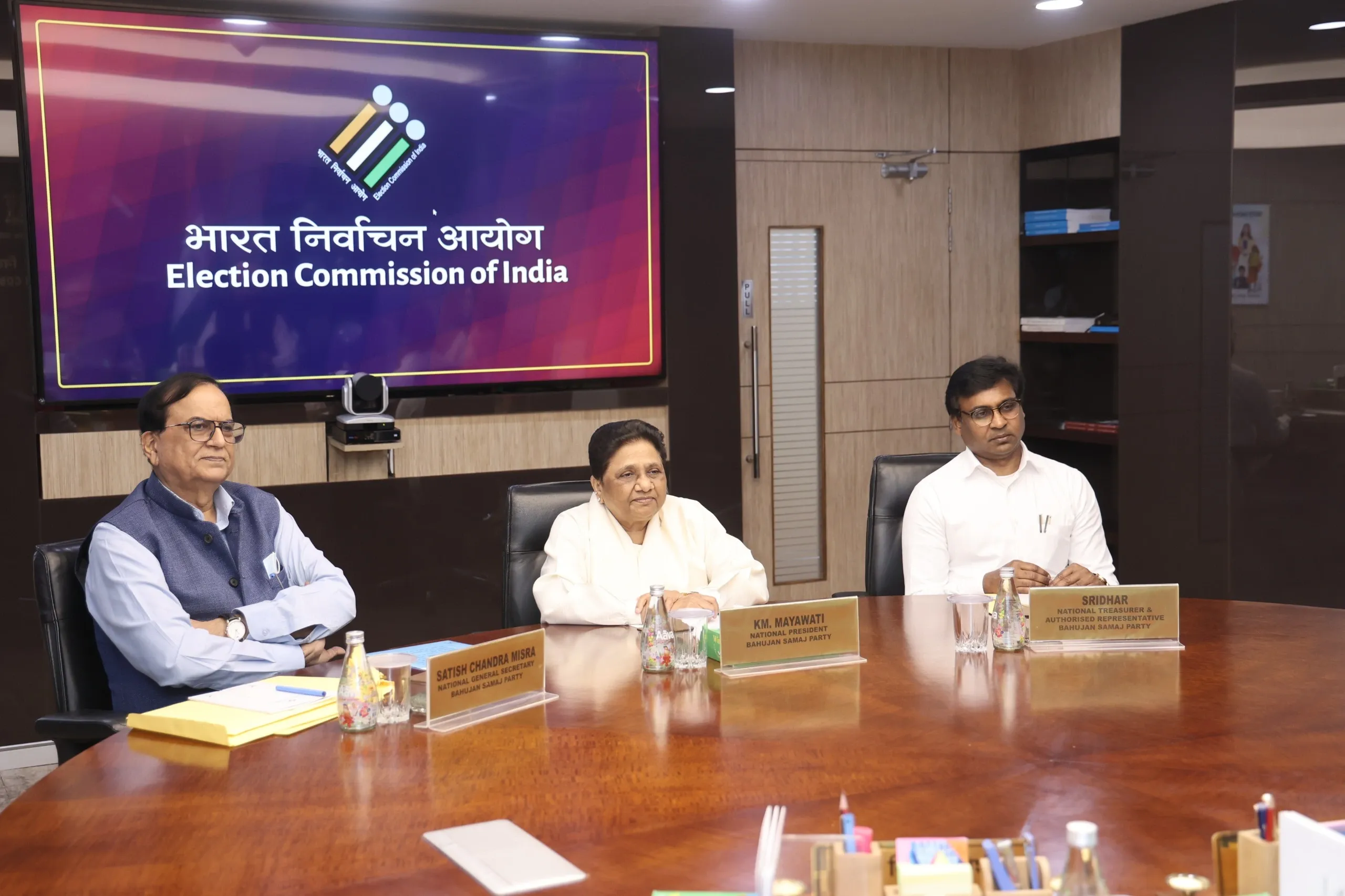 What Did Mayawati Discuss with CEC Gyanesh Kumar?