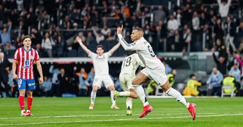 Mbappe Levels the Score for Real Madrid in Draw Against Atletico