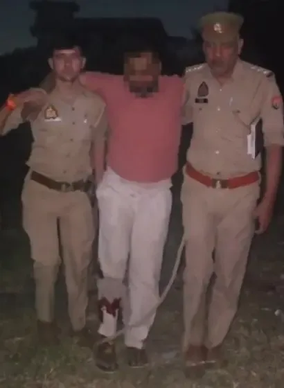 Did Meerut Police Catch a Notorious Chain Snatcher on CCTV?